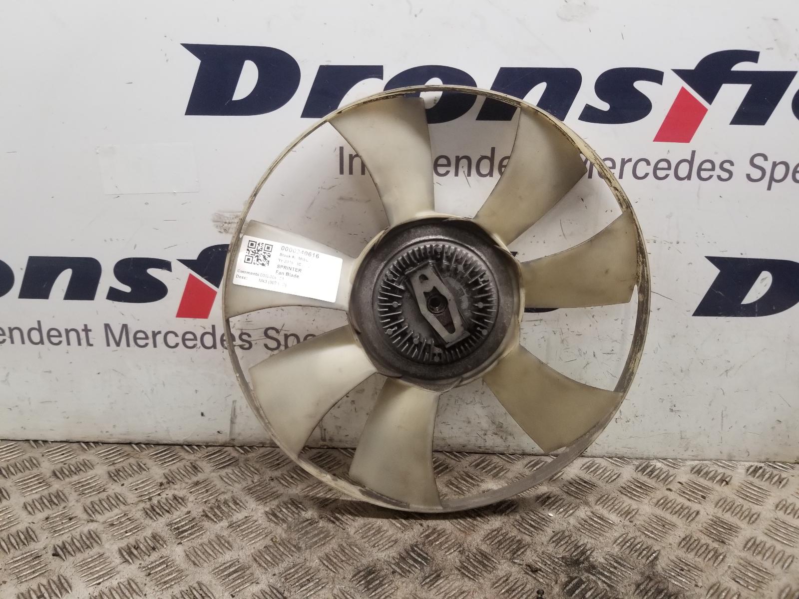 View Auto part Fan Blade Mercedes Sprinter 2019