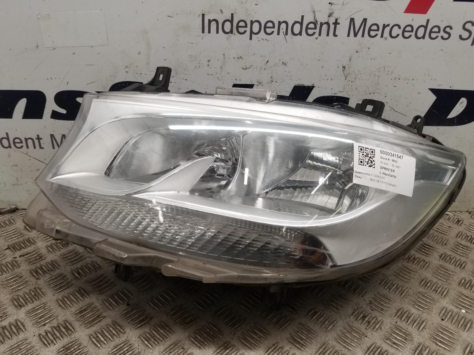 View Auto part L Headlamp Mercedes Sprinter 2021