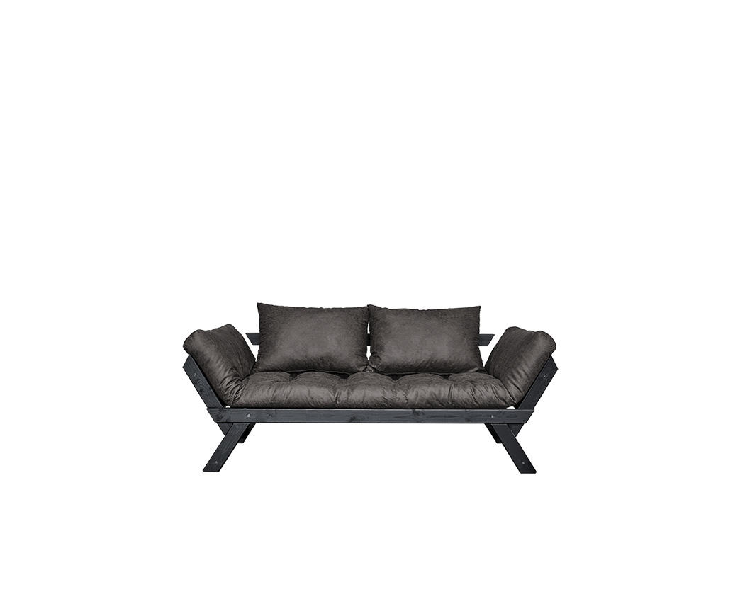 divano bebop karup vintage nero struttura nera