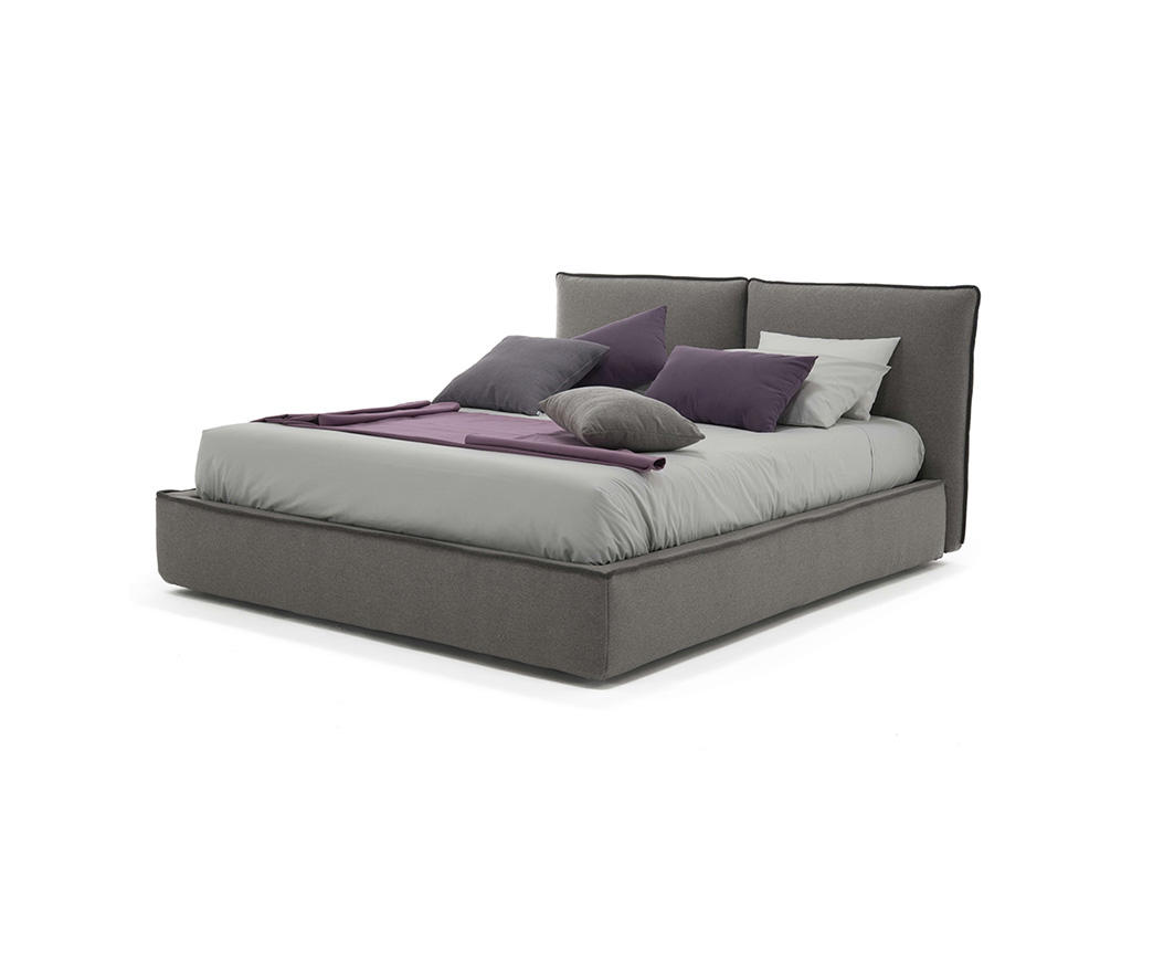 letto matrimoniale nora con contenitore