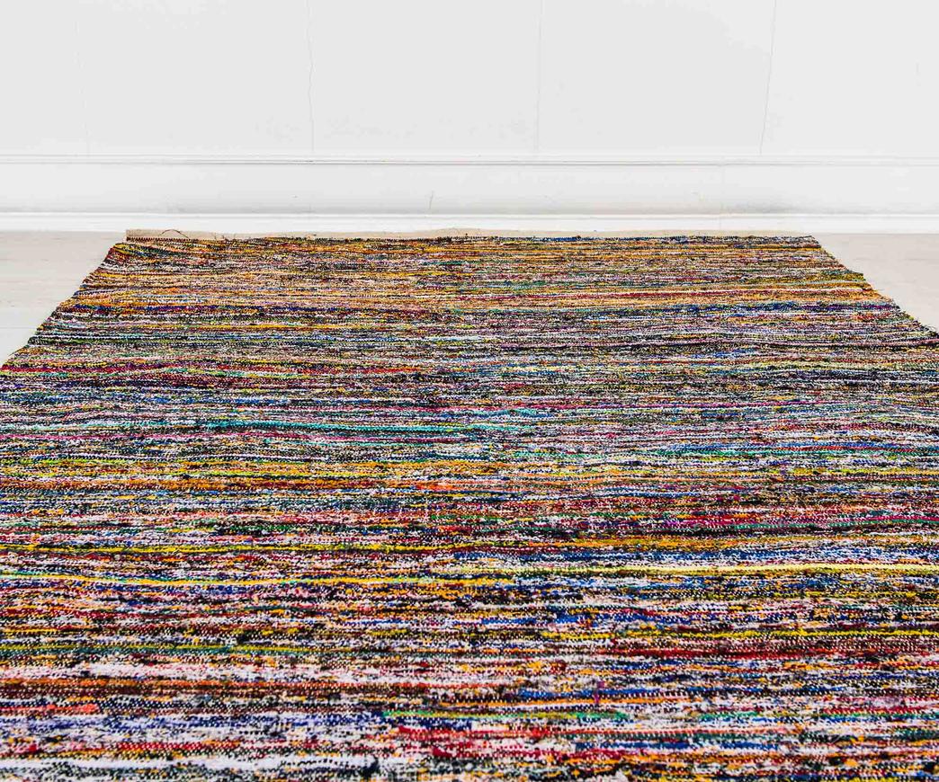 Tappeto In Cotone Multicolor 200 X 300 Cm Duzzle