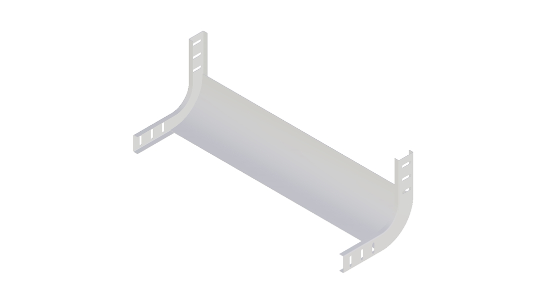 40 Uke 600- Pregalvaniz Id İç Bükey Dönüş Modülü (1.2mm)