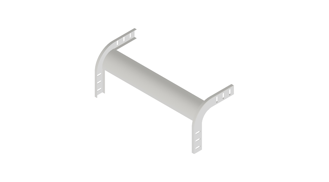 40 Uke 500- Pregalvaniz Dd Dış Bükey Dönüş Modülü (1.2mm)