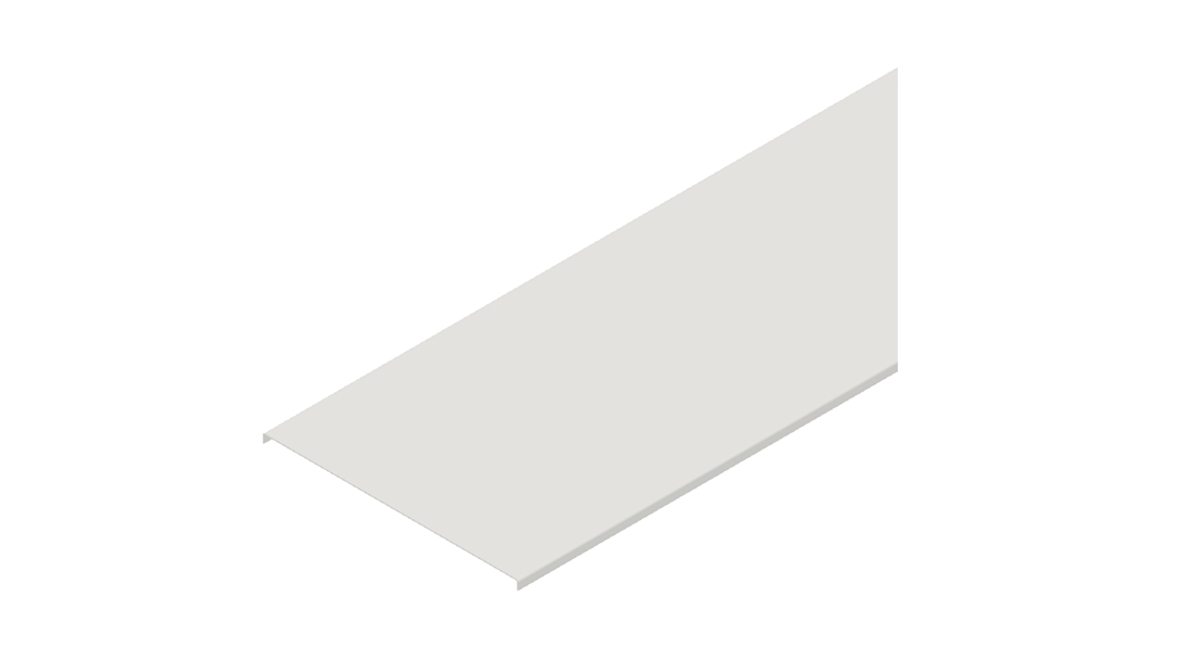 UKYK 300 Üniversal Pregalvaniz Kablo Kanal Kapağı (0,8mm)