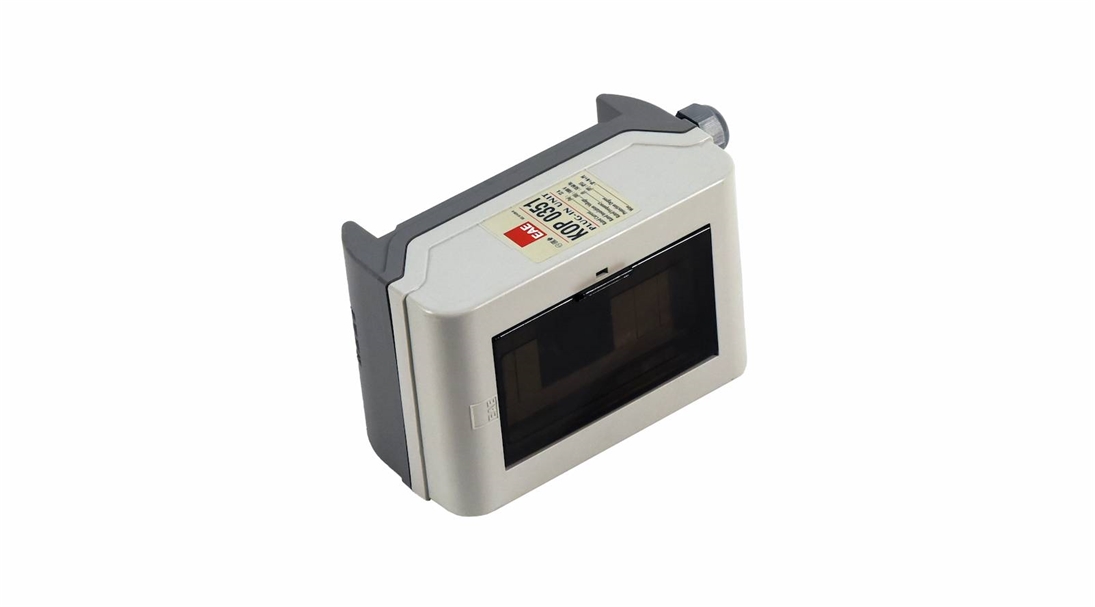 KOP 0351-B1-32 A-PLUG-IN-ÇIKIŞ KUTUSU-AÇILABILIR PENCERE-8 MODÜL-GRİ-5W