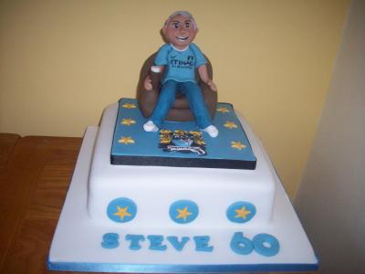 Everton Football Cake