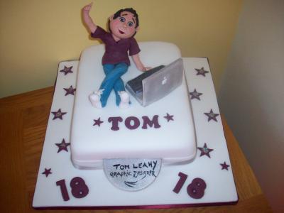 Graphics Designer Cake