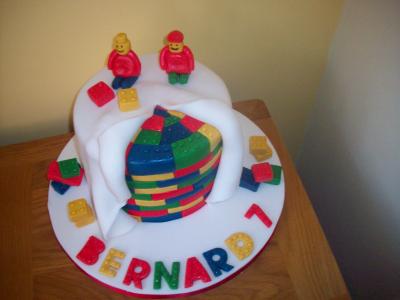Lego Birthday Cake