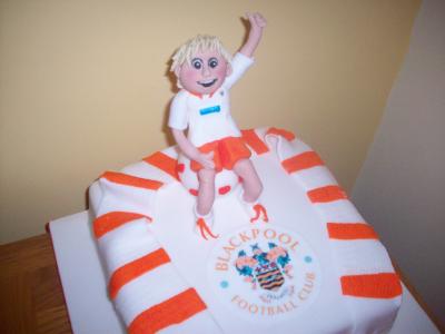 Blackpool FC Cake Topper