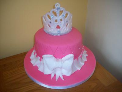 Princess Tiara Birthday Cake