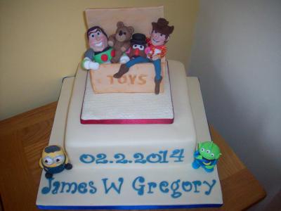 Toy Story Toy Box Birthday Cake