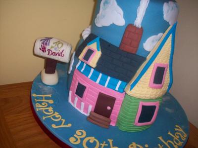 Up House 30th Birthday Cake