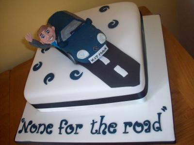 Car Driver Cake
