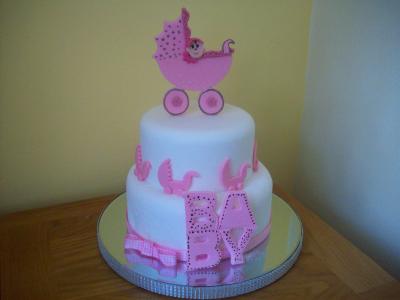 Baby Pram Cake