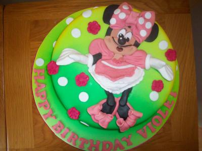 Minnie Mouse Birthday Cake