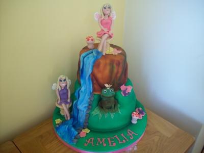 Fairy Princess Birthday Cake