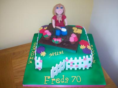 Gardening Cake