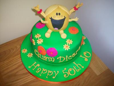 Miss Sunshine Daisy Birthday Cake