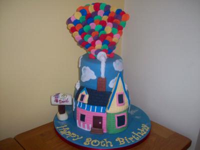 Up House Birthday Cake