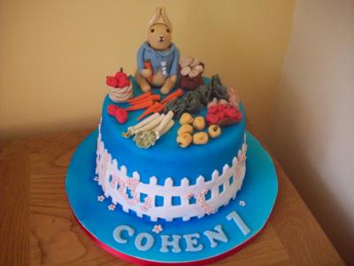 Peter Rabbit Birthday Cake