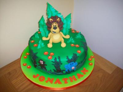 Raa Raa Lion Birthday Cake