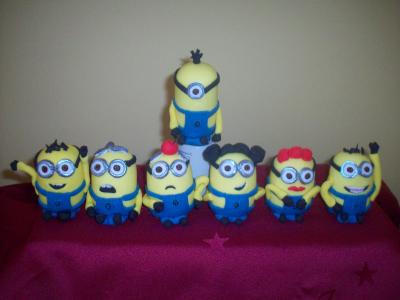 Minnions Cake Toppers