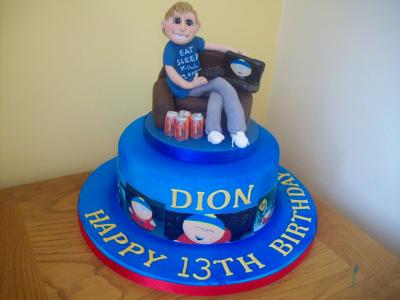 South Park Birthday Cake