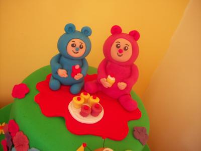 Billy and Bam Bam Cake Topper