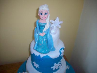 Frozen Elsa Cake Topper