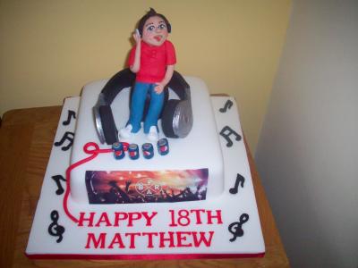 Blackpool Beats Music Cake