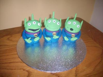 Toy Story Aliens Cake Topper