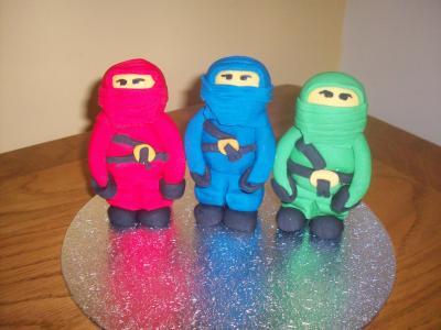 Ninja Turtles Cake Topper
