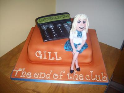 Exams Graduation Cake