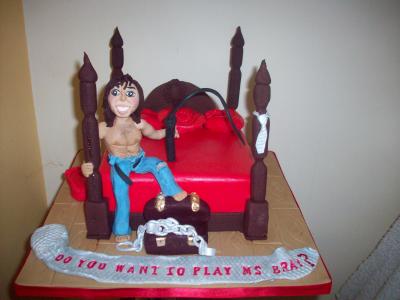 Fifty Shades of Grey Cake for the Ladies