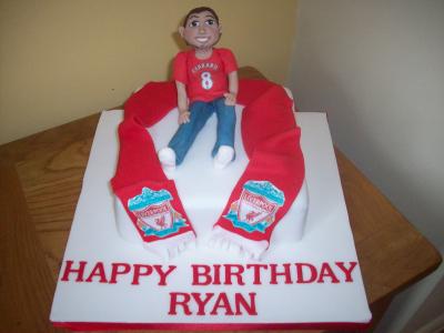 Liverpool Football Cake