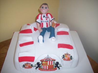Sunderland Football Cake