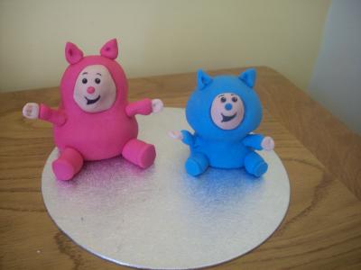 Billy and Bam Bam Cake Topper