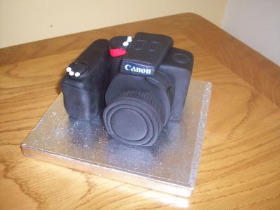 Canon Camera Cake Topper