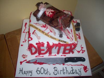 Dexter Novelty Cake