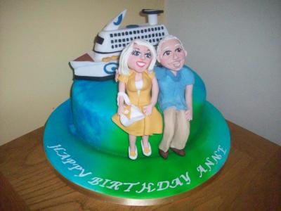 Cruise Ship Birthday Cake