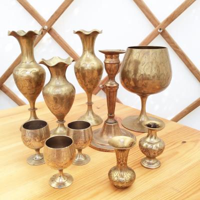 Wedding Yurts Props - Brass