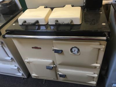 Cream Oil Fired Rayburn