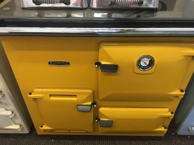 Yellow Oil Fired Rayburn