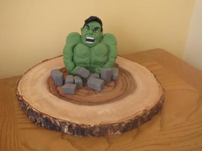 Incredible Hulk Cake Topper