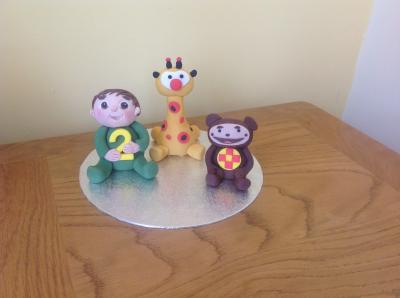 Baby TV Cake Toppers