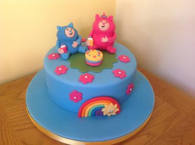 Billy and Bam Bam Cake Topper