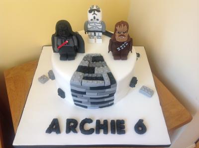 Star Wars Lego Cake