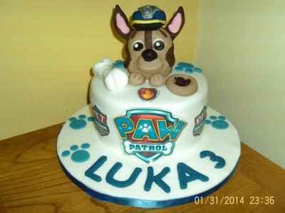 Paw Patrol Birthday Cake