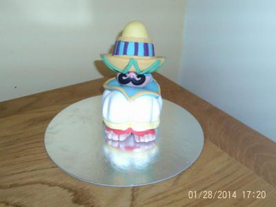 Mexican Man Cake Topper
