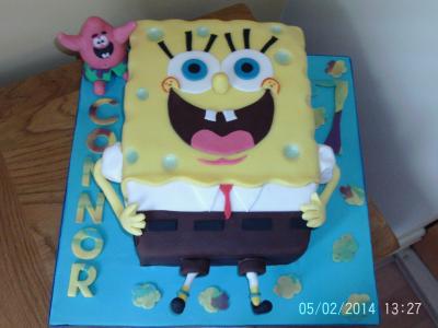 Sponge Bob Square Pants Cake